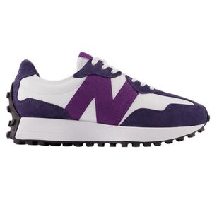 New Balance 327 Purple and White Sneakers